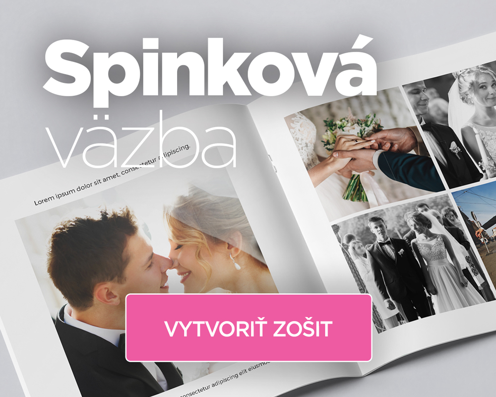 Fotozošit so spinkovou väzbou