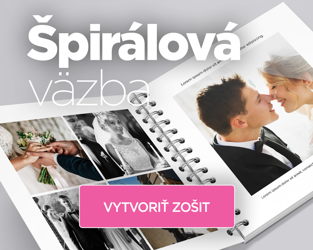 Fotozošit so špirálovou väzbou